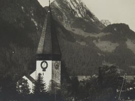 Saarnen , Rüblihorn , Kirche 1929