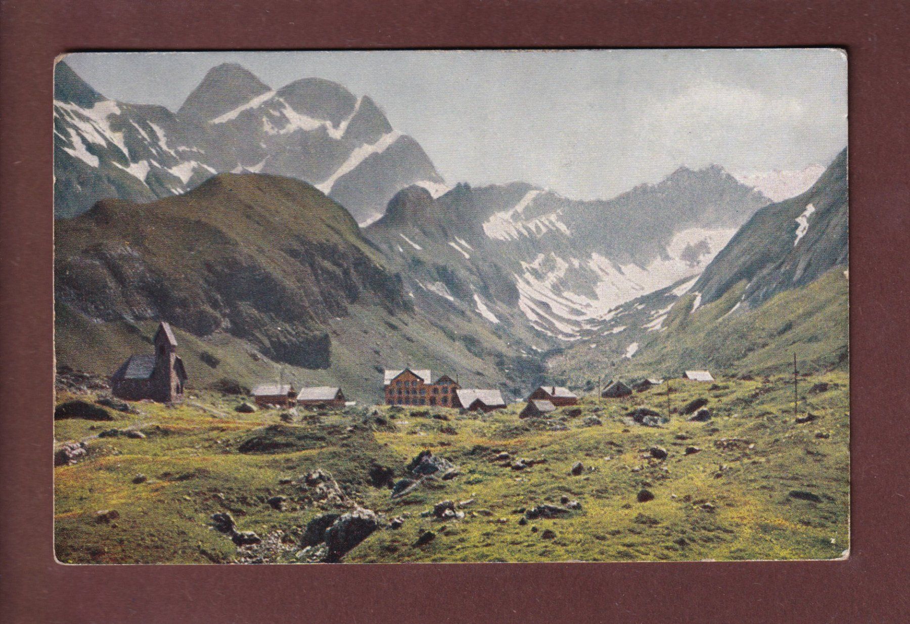 Cartoline postali: MEGLISALP - Altmann - Lisengrat – Usato da Pully venduto da nicecards
