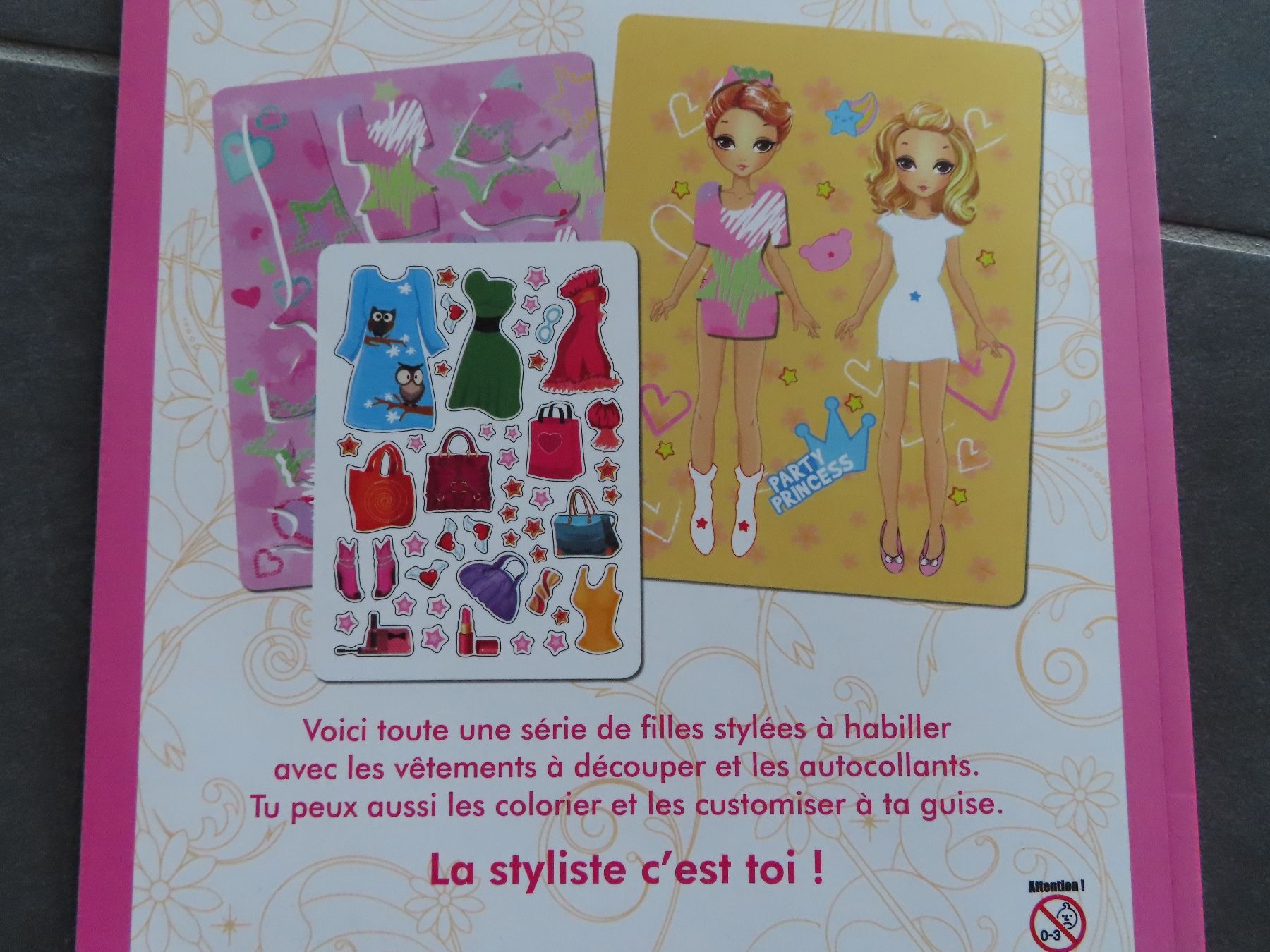 Bastelsets: 4x TOP MODEL coloriages – Gebraucht aus Wallenried von Asyano 3