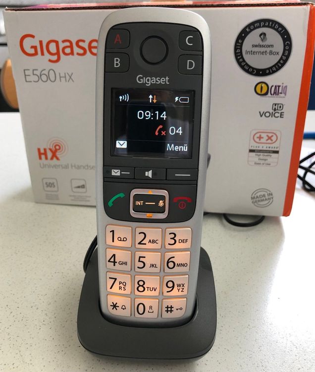 Gigaset E Hx Seniorentelefon Kompatibel Mit Swisscom Box Kaufen Auf Ricardo