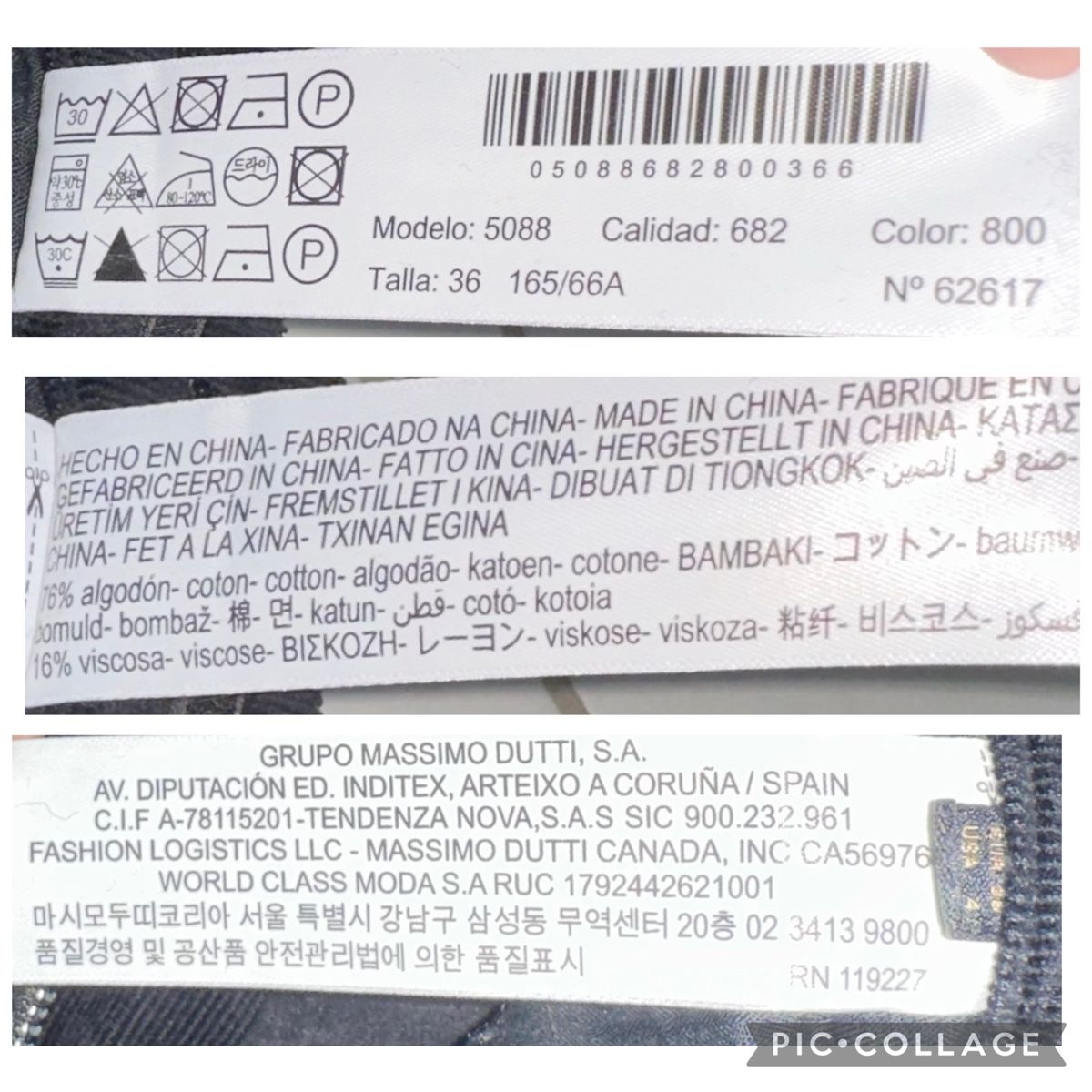 Massimo Dutti Pantaloni: MASSIMO DUTTI HOSE GR. 36 neuwertig – Nuovo (secondo la descrizione) da Unteraegeri venduto da MH203 8