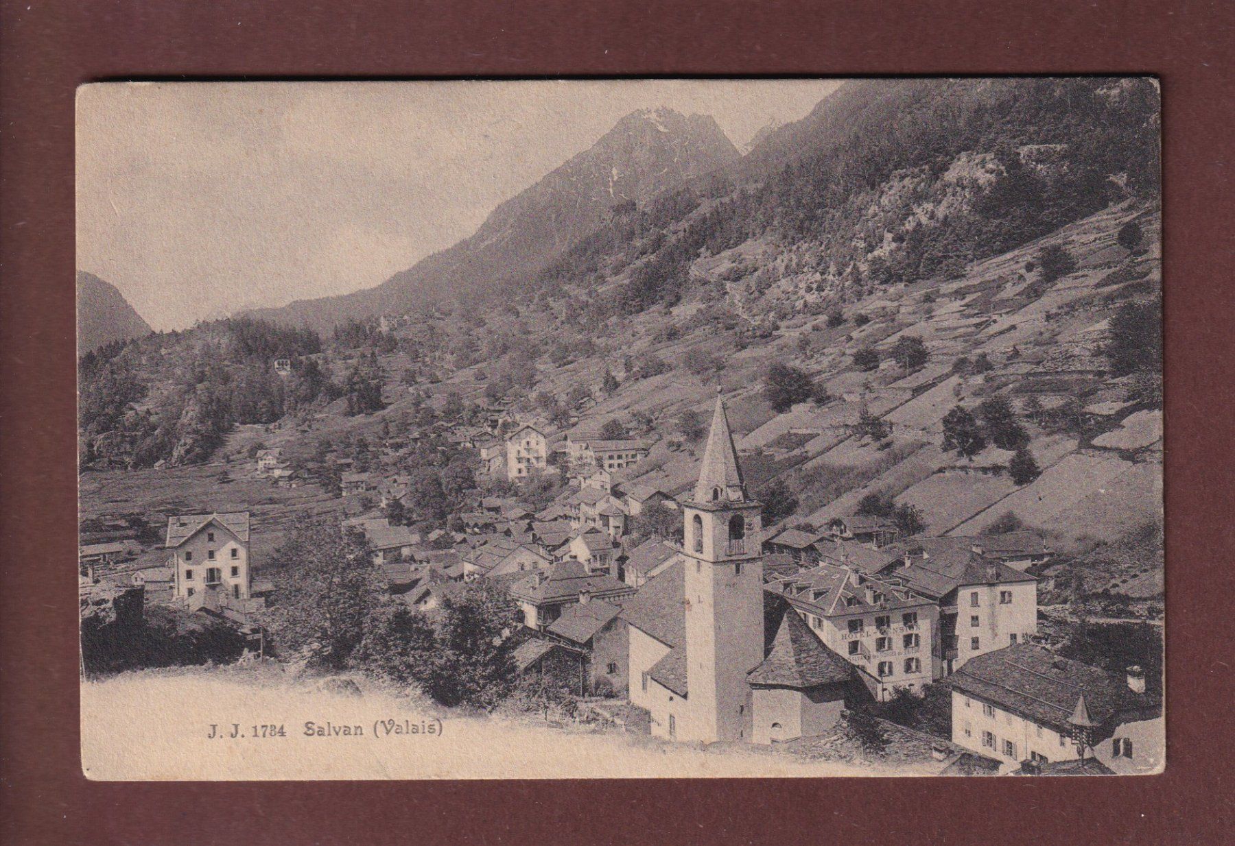 Cartoline postali: SALVAN – Usato da Pully venduto da nicecards