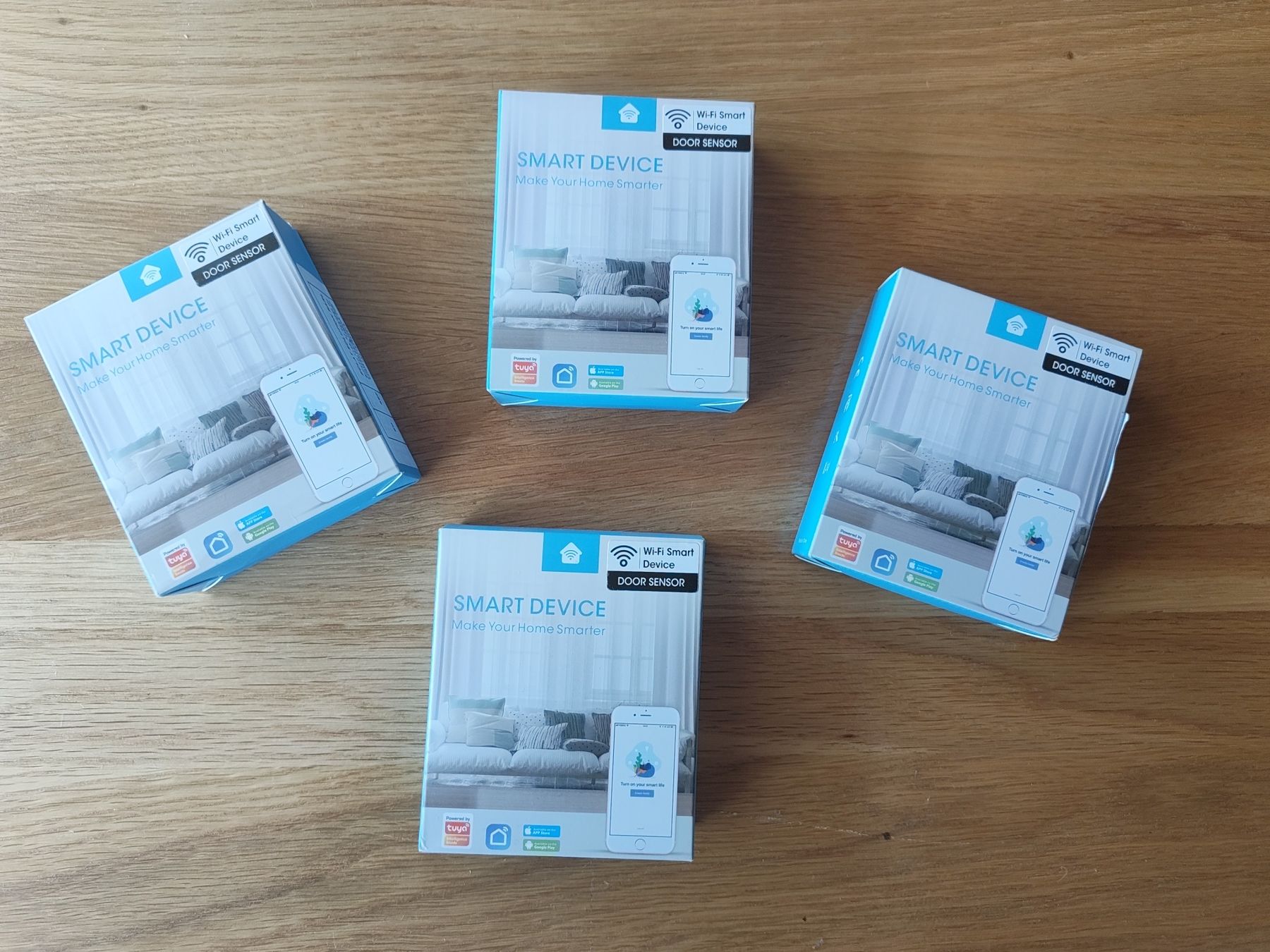 Sistemi d'allarme: Wi-Fi Smart Device Tuya Door Sensor neu 4Stück – Nuovo e nell'imballaggio originale da Au SG venduto da saurer-2DM 1