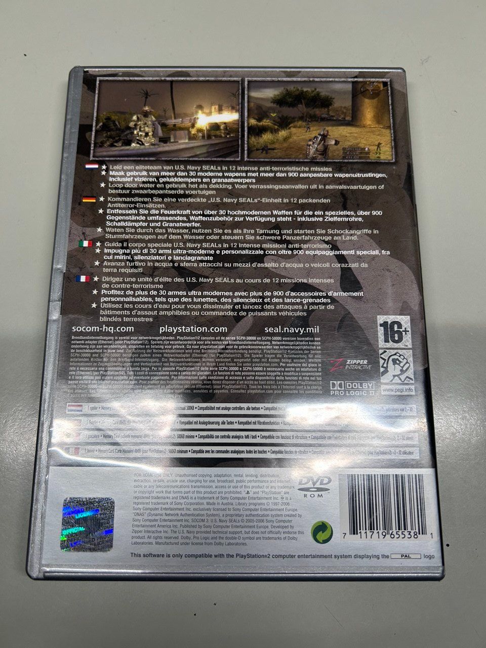 Sony Giochi: SOCOM 3: U.S. Navy SEALs per PlayStation 2 – Usato da Giubiasco venduto da LorisVale 1