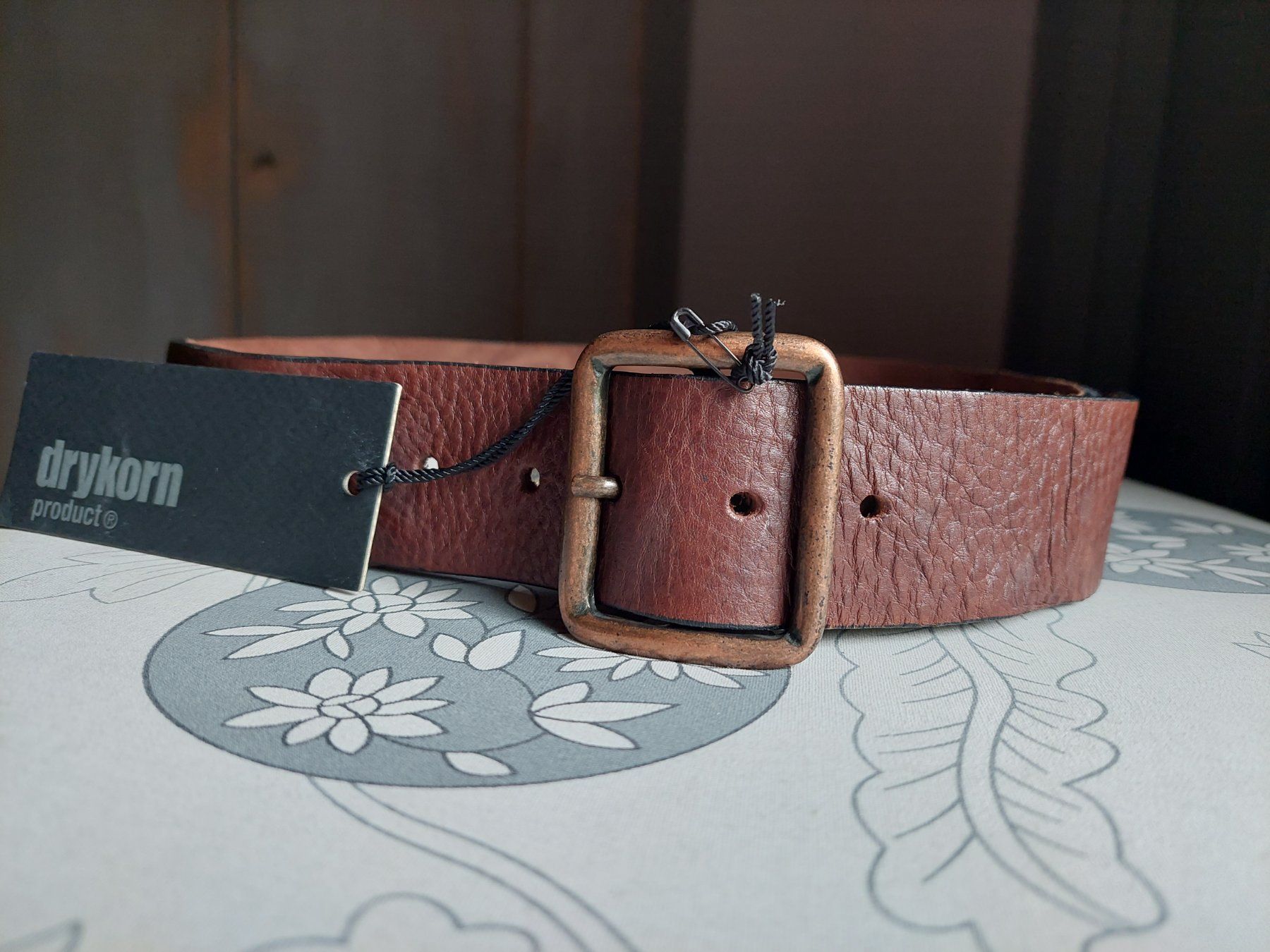 Cinture: Drykorn . Leder braun 80x44 – Nuovo e nell'imballaggio originale da Besenbüren venduto da teluride89 4