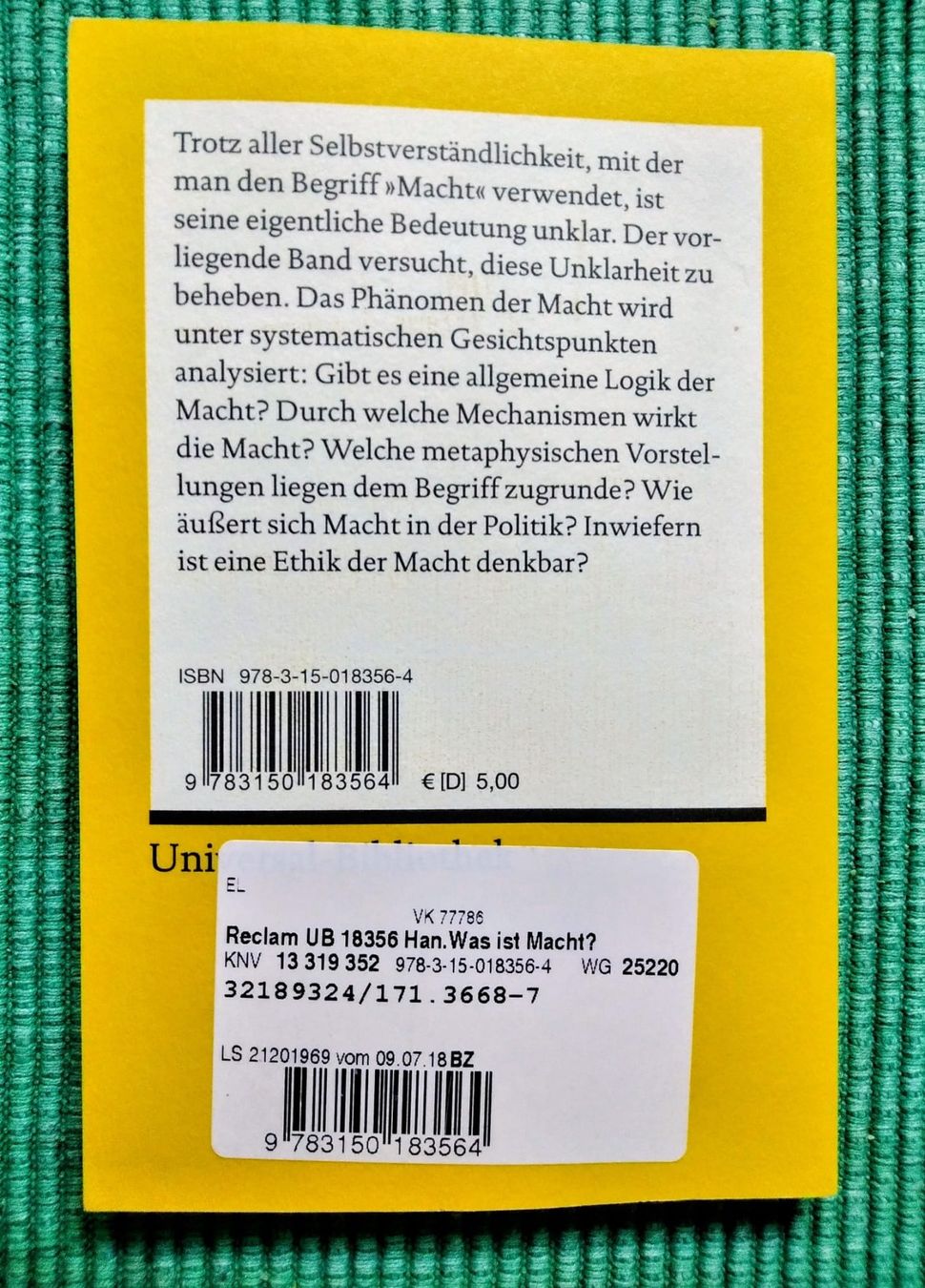 Libri: Buch 6 – Usato da Zürich venduto da Flitzi2005 1