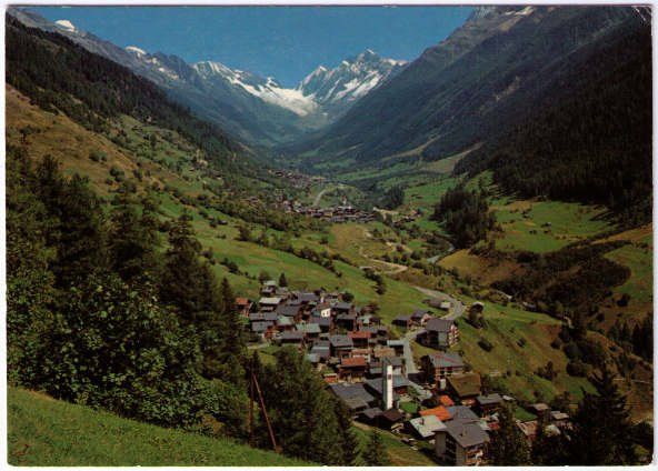 Cartes postales: Ferden im L. mit Kippel und Wiler – D'occasion à Binningen par Mountainrider