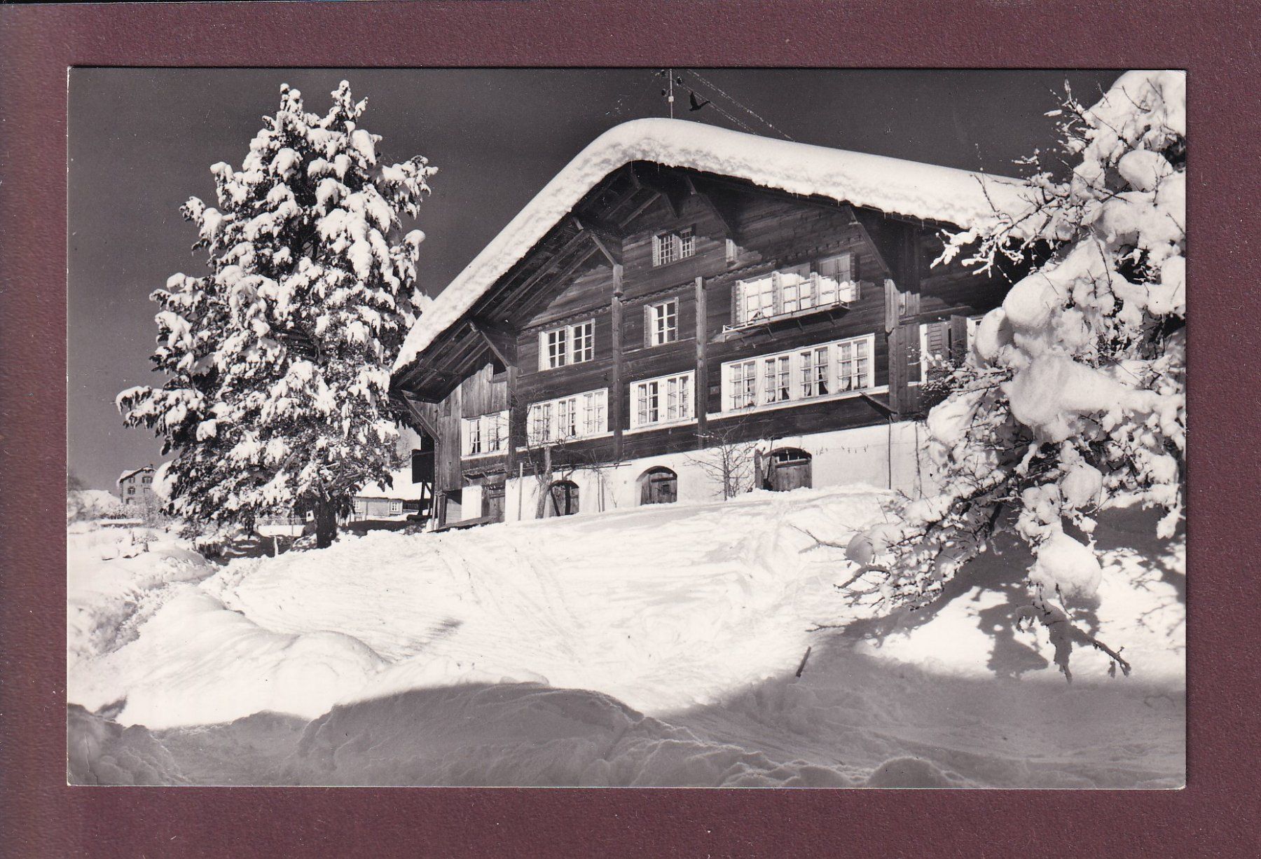 Cartoline postali: HASLIBERG - Bauernhaus – Usato da Pully venduto da nicecards