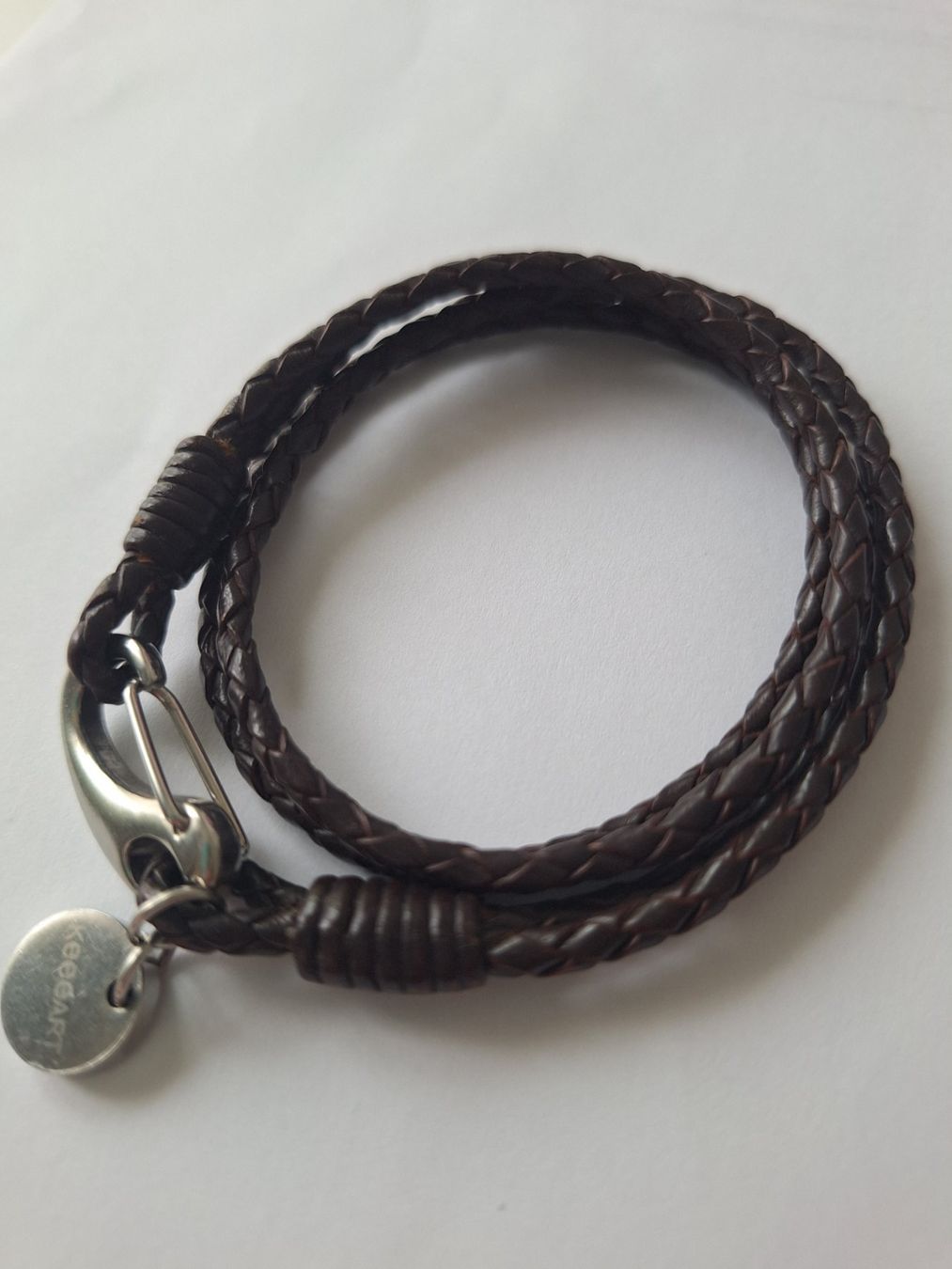 Armbänder & -reifen: Leder Armband braun geflochten – Gebraucht aus Wängi von jan_7twg 2