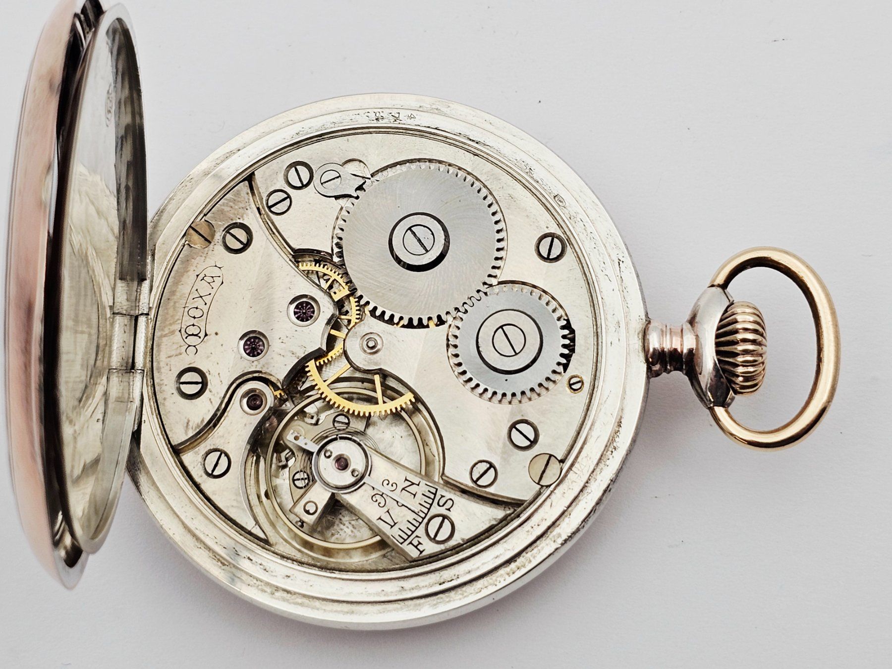 Uhren: Doxa Antike Taschenuhr 800 Silber – Gebraucht aus Bassersdorf von AnkerWatch 2