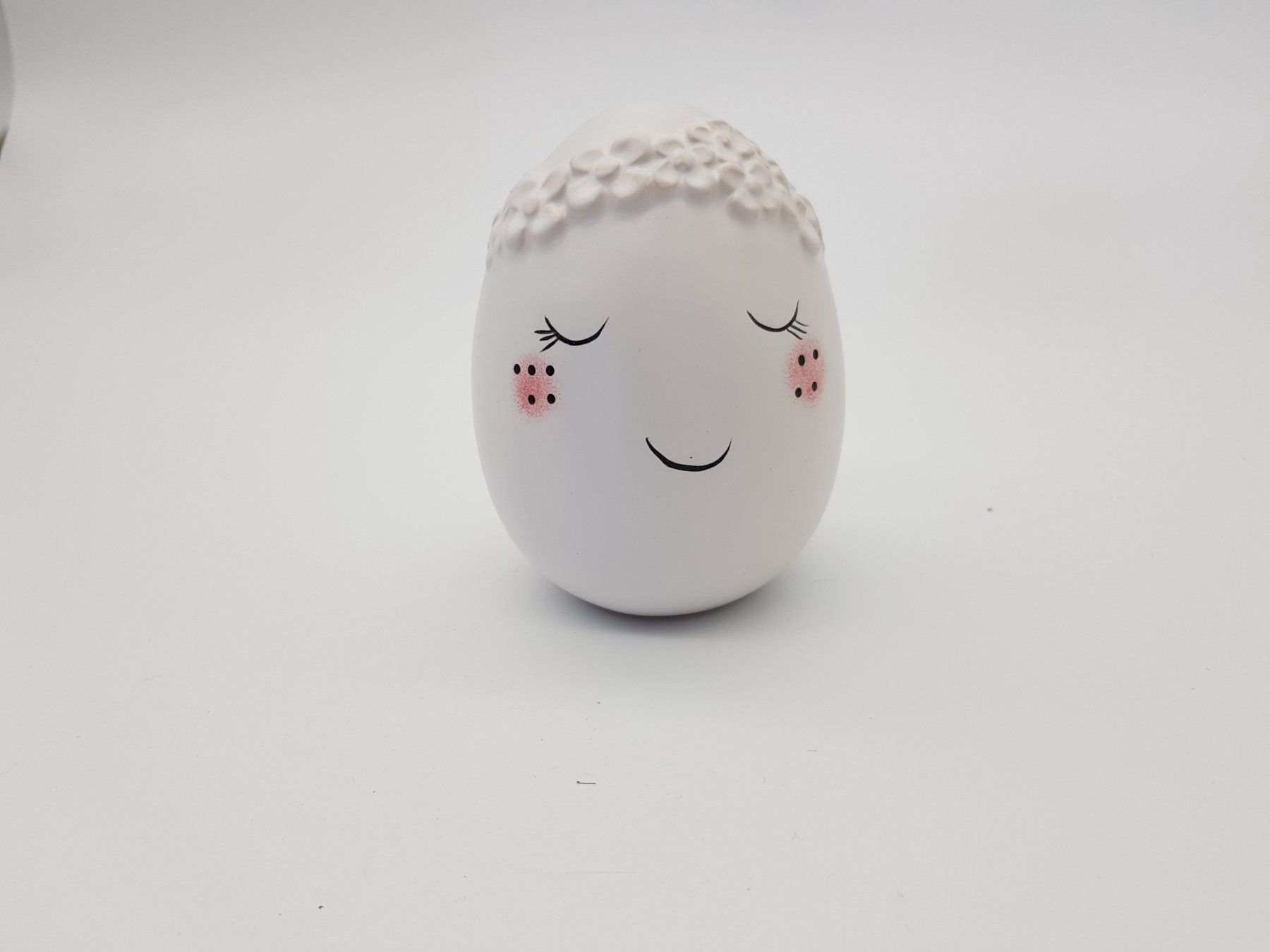 Tutte le decorazioni: Pesaro Ei Gesicht Weiss Keramik – Nuovo e nell'imballaggio originale da Brugg AG venduto da swiss.sales.force 2