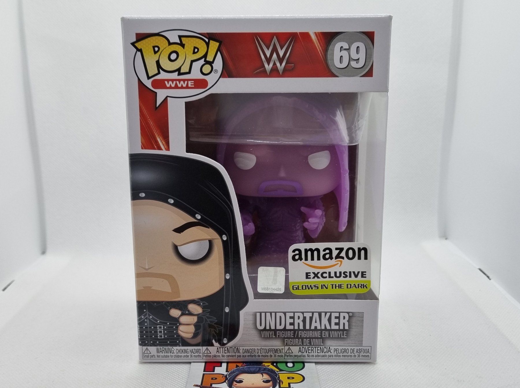Funko Statuette: Funko POP! WWE - Undertaker (Amazon excl, GitD) – Nuovo (secondo la descrizione) da Vernayaz venduto da fnkochase