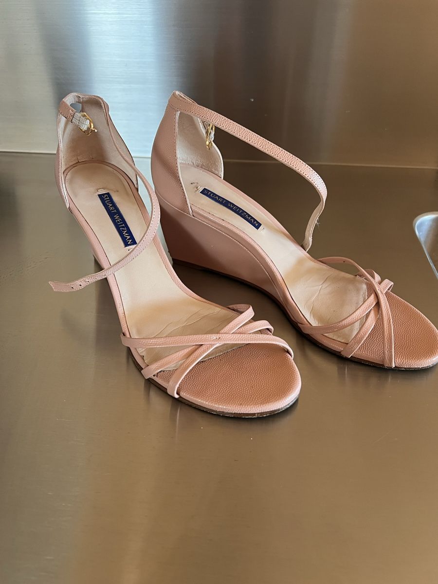 Scarpe da donna: Stuart Weitzman Schuhe Heels Keilabsatz 38 – Usato da Zug venduto da Byer157