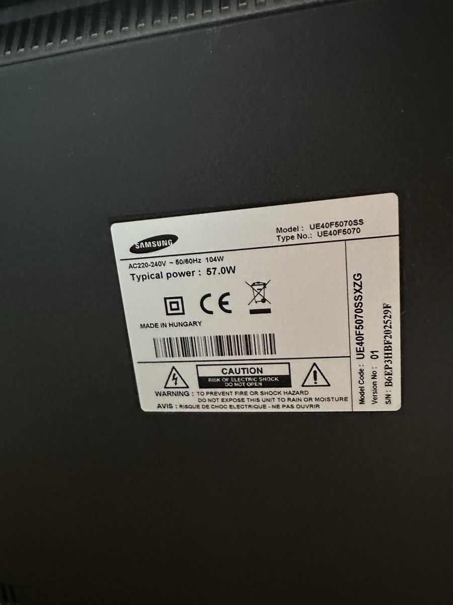 Samsung Televisori: Samsung TV 40 inch mit chromecast – Usato da Horgen venduto da yun_jv9b 1