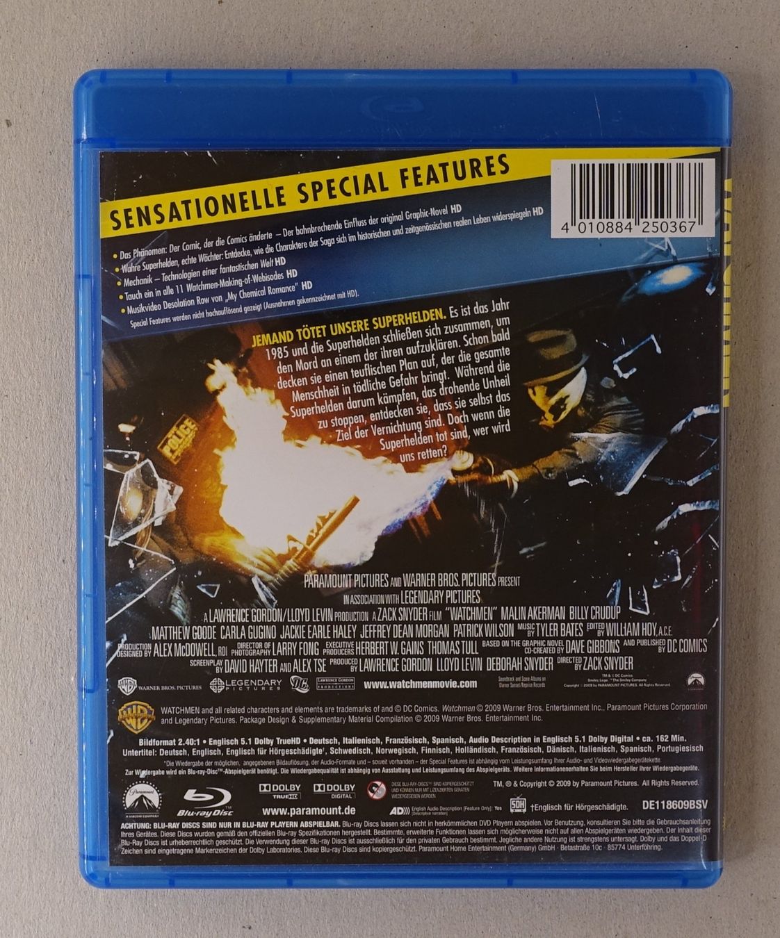 Alle DVDs: Watchmen - Die Wächter - Special Edition, 2 Blu-rays – Gebraucht aus Sessa von fraenklishop 1