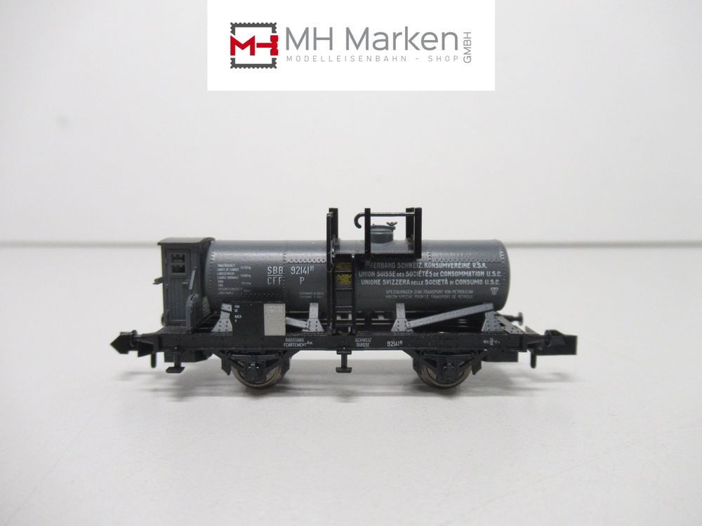 Minitrix 13291 Kesselwagen VSK der SBB CFF FFS Spur N 1:160 (Gebraucht ...