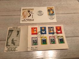 11 FDC Afrika, Kanada, Karibik (200-27)