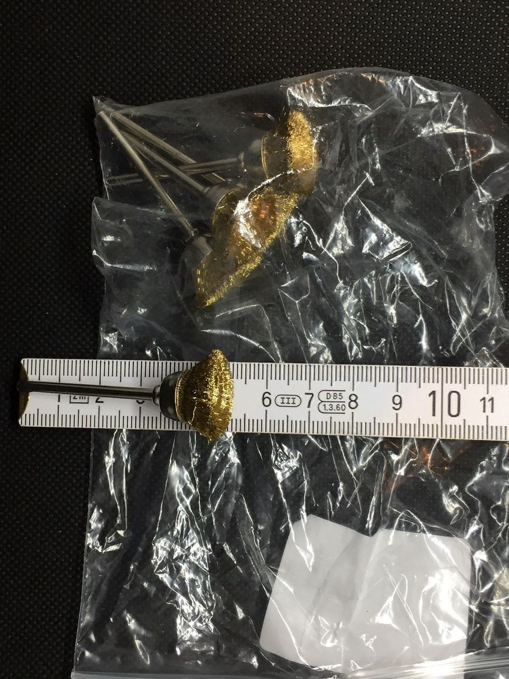 Tutti gli attrezzi: 5 STK / 3mm Schaft Polieren Messingdraht – Nuovo e nell'imballaggio originale da Seon venduto da Aaargauer01 2