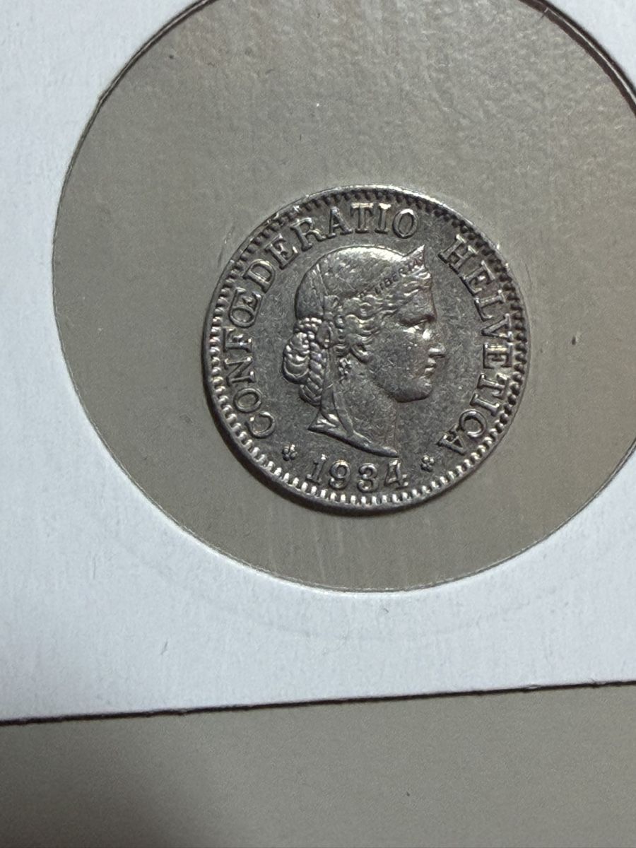 Toutes les monnaies: CHF 0.10 - 1934 – D'occasion à Payerne par Mike1682 1