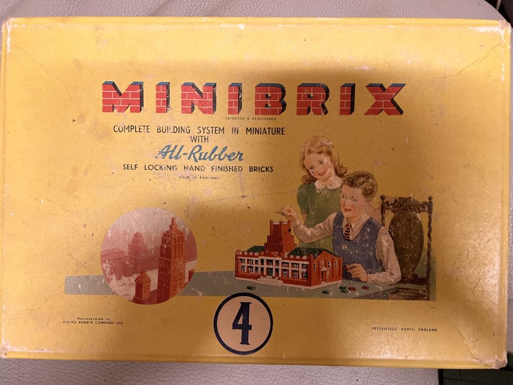Antik Spielzeug MINIBRIX All Ruber (d) (Gebraucht) in für CHF 15 – mit ...