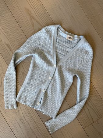Cardigan Claudie Pierlot, bleu pastel, taille 1