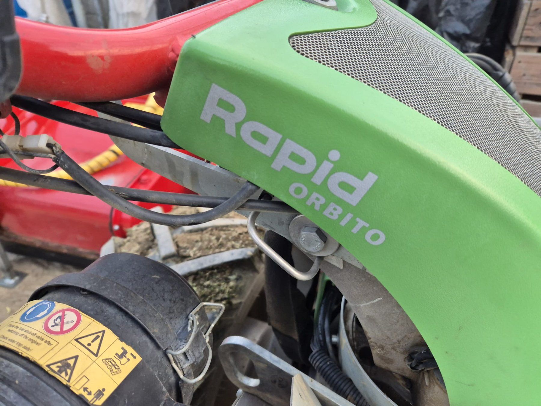 Rapid Tutte le macchine: Rapid Orbito 1700 Motormäher – Usato da Wikon venduto da Goepfzuercher 2