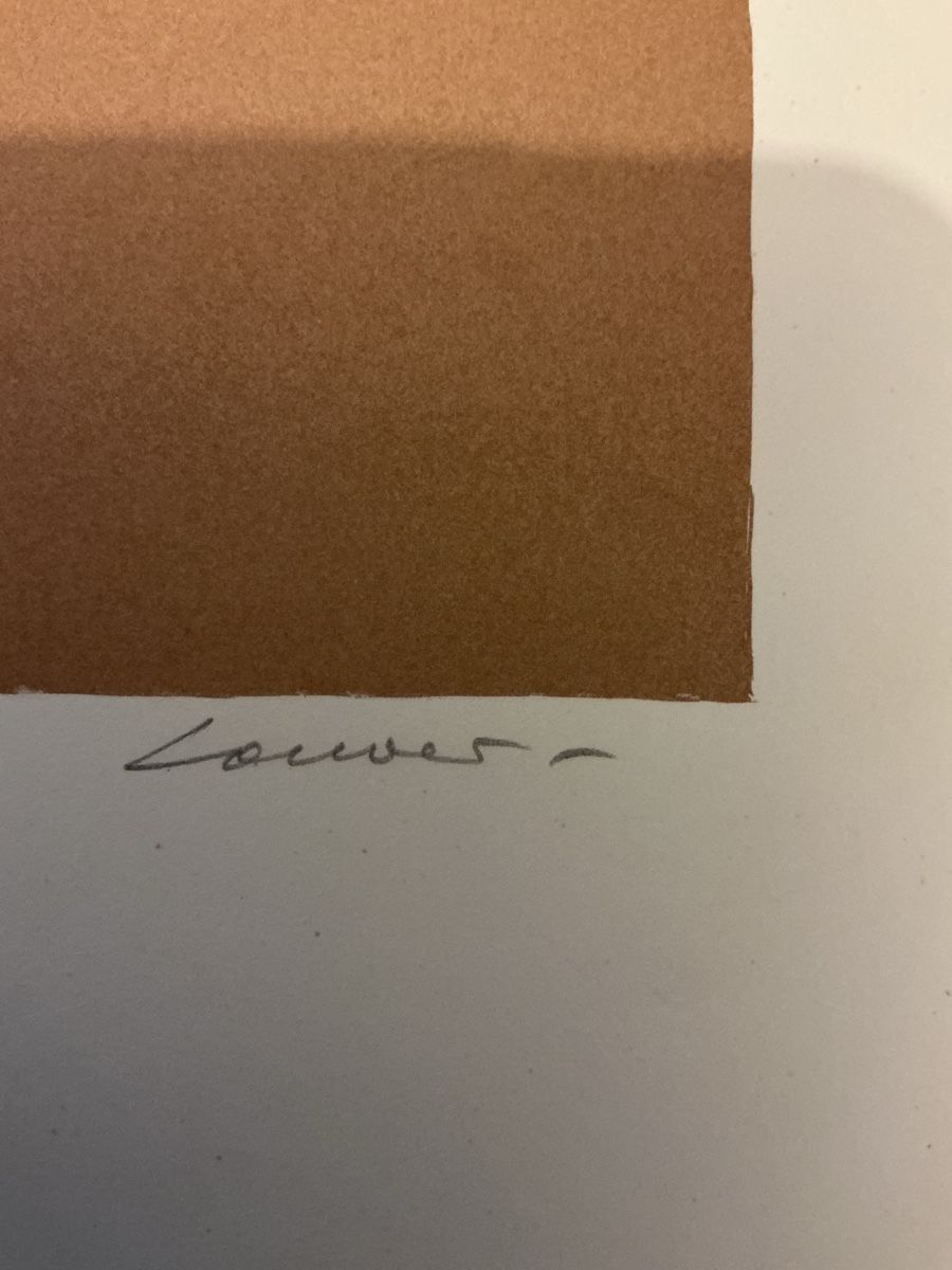 Grafica & Litografie: Claude Loewer Original Grafik 84/250 – Usato da Bettwiesen venduto da bos_6pkg 3