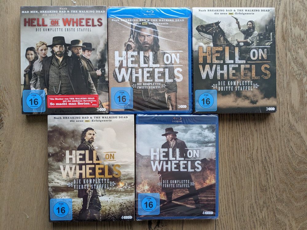 Hell on Wheels - Die komplette Serie (Blu-ray) | Kaufen auf Ricardo