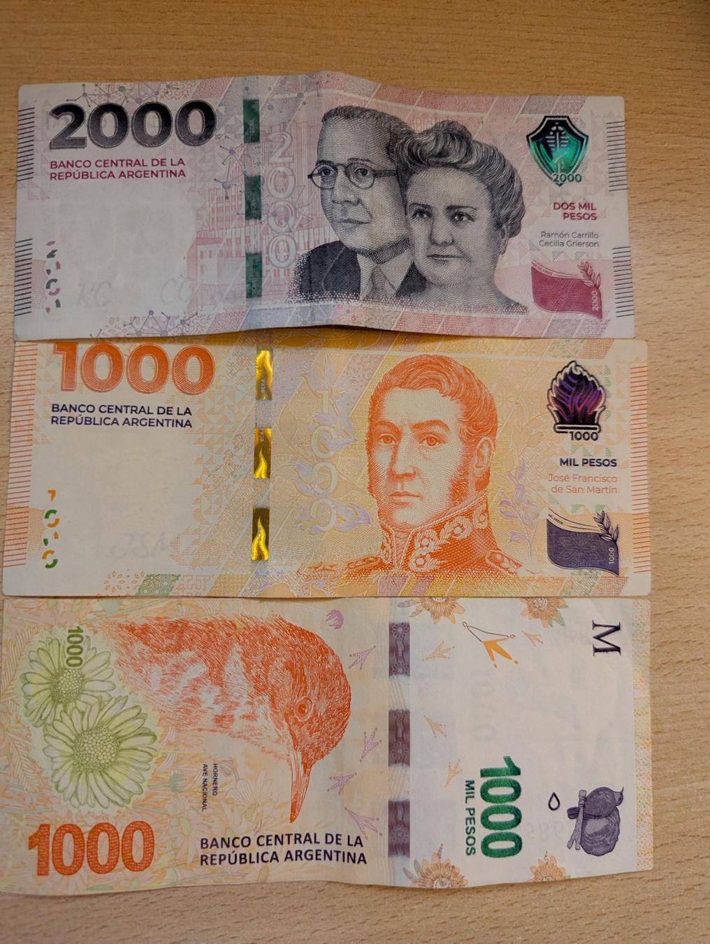 Billets de banque: Argentina banknotes,delivery mi September – D'occasion à Porrentruy par jmbechir