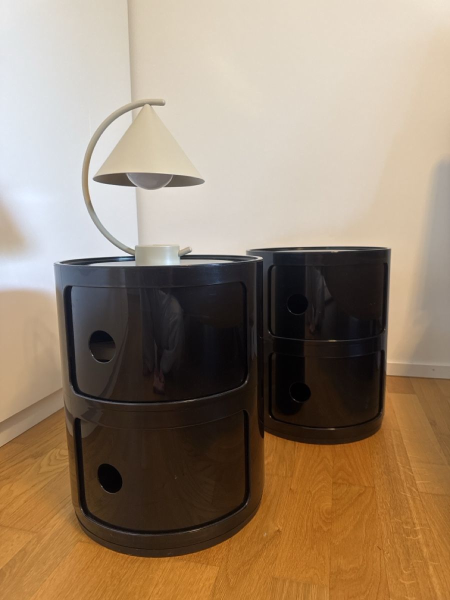 Kartell Comodini: 2 x Kartell Design Container Componibili - Nachtttisch – Usato da Schlieren venduto da GaRe2509