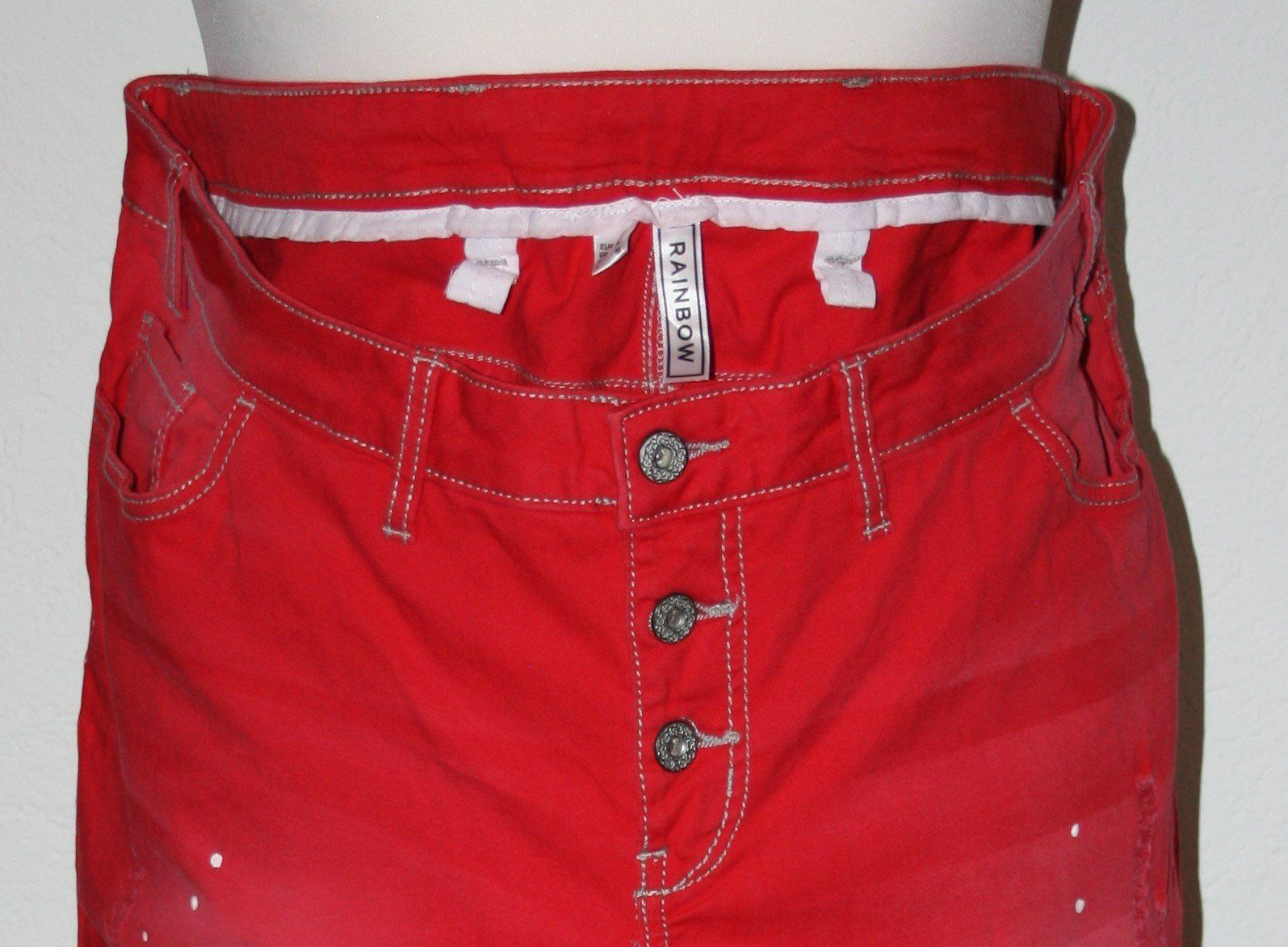 Pantaloni: Hose RAINBOW rot Gr. 52 NEU – Usato da Flüelen venduto da Diversicum-Curvy 3