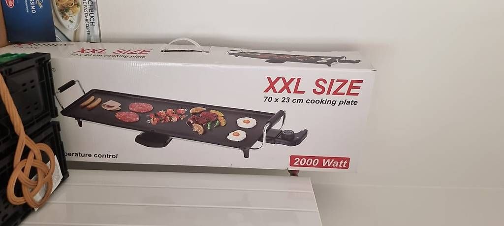 Cucine complete: Plaque de cuisson électrique XXL Ohmex  Neuve – Nuovo e nell'imballaggio originale da Ostermundigen venduto da Gaia_5c