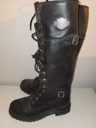Harley Davidson Stiefel Hochschaft mit Reissverschluss