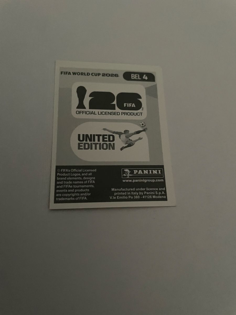 Panini Sammelbilder & Trading cards: FIFA WM 2026 Timothy Castagne BEL 4 – Neu (gemäss Beschreibung) aus Winterthur von Cobraforce 1