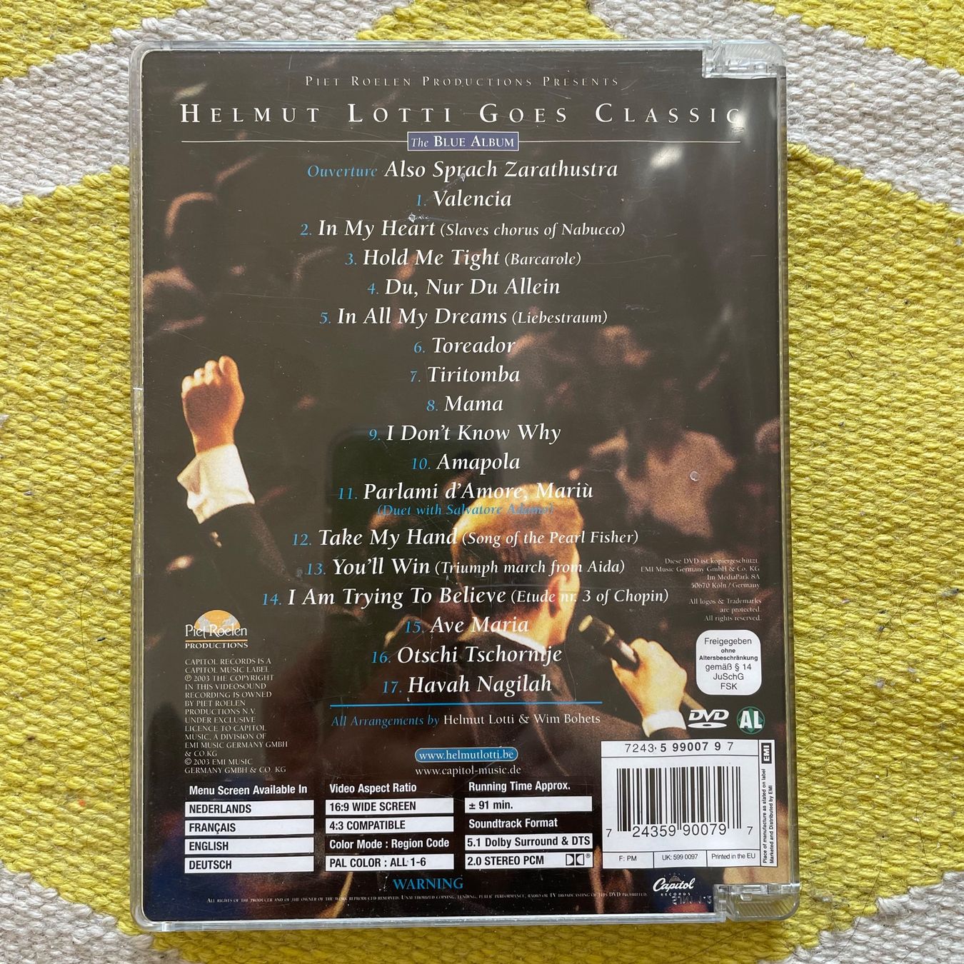 Tutti i DVDs: HELMUT LOTTI-DVD GOES CLASSIC – Usato da Rorschacherberg venduto da CD-Roli 1