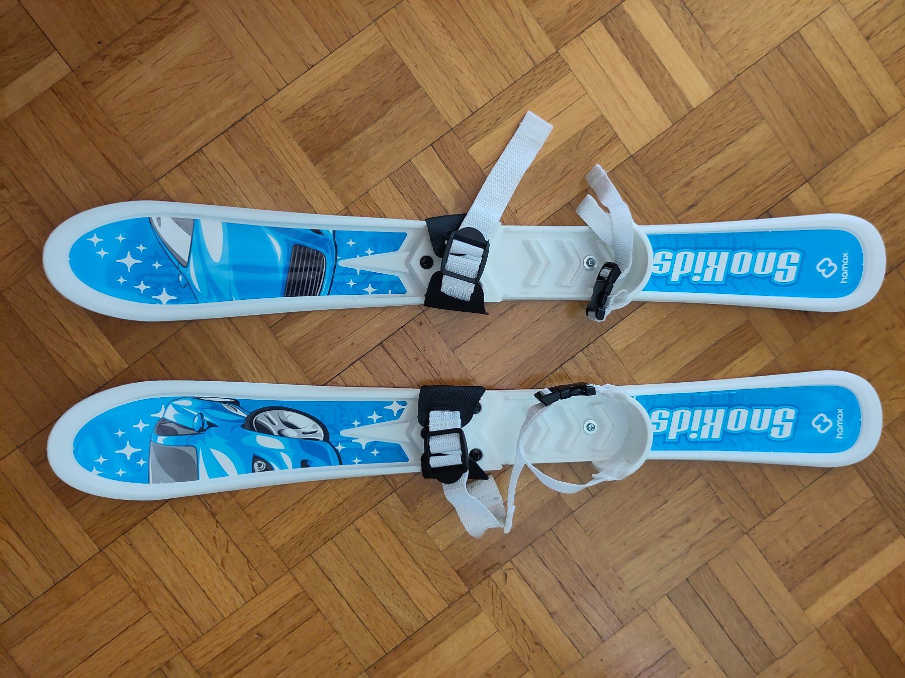 Hamax Skis: Kinderski SnoKids mit Stöcke – Gebraucht aus Stans von Maesi0