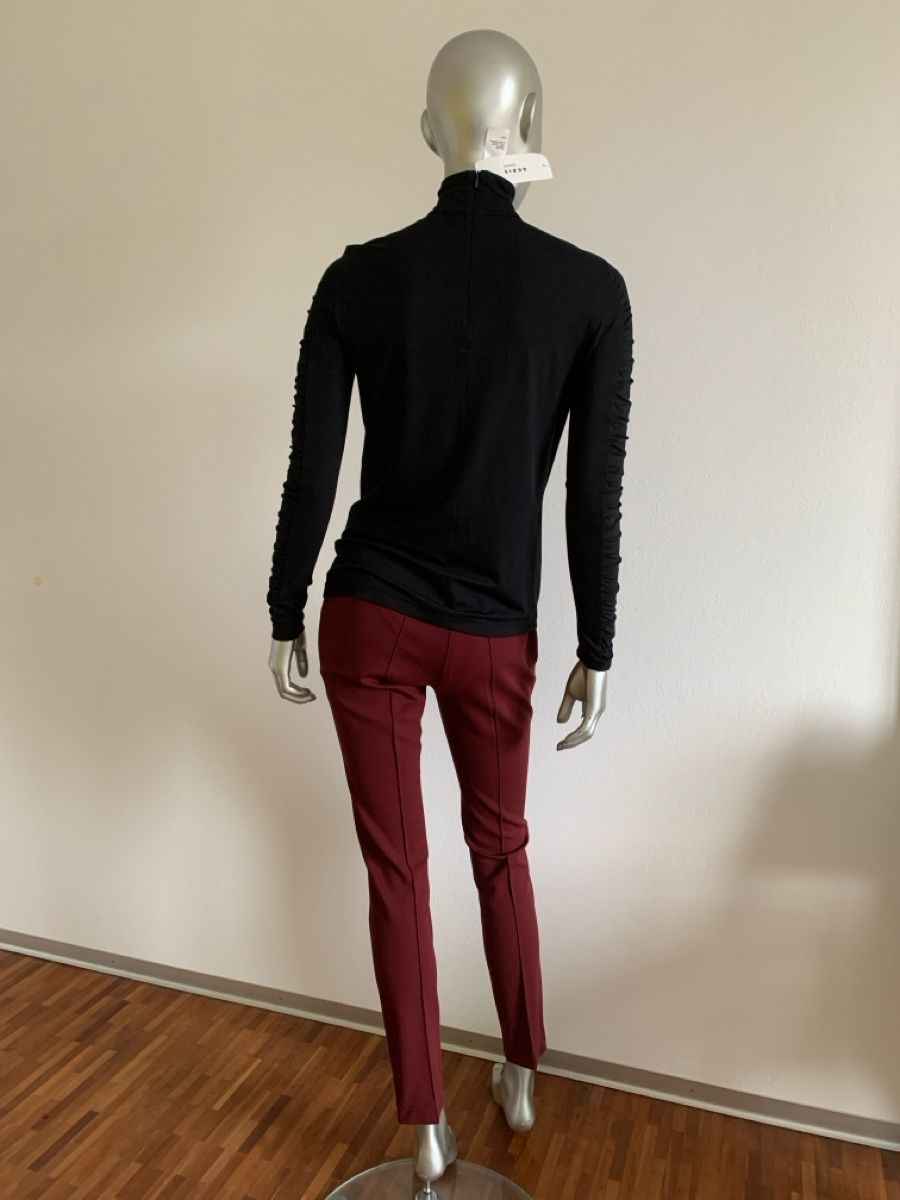 Akris Maglioni & Felpe: AKRIS: OVP/Geraffter Rollkragen-Pullover mit Kaufetikette 38 – Nuovo e nell'imballaggio originale da Luzern venduto da paulablue 7