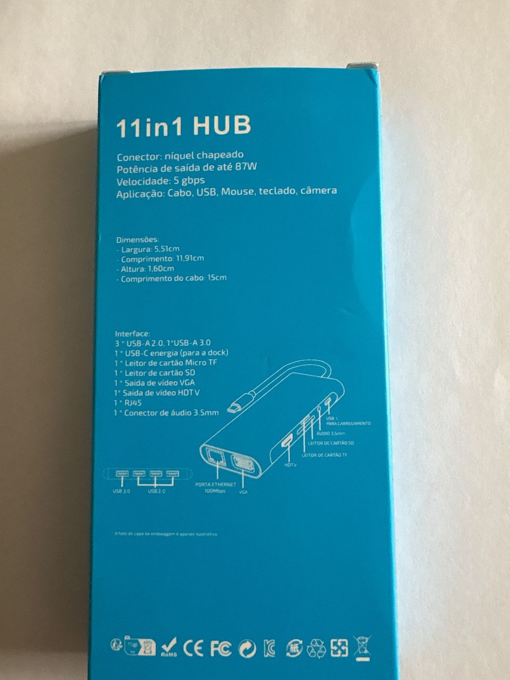 Hub & Switch: 11 in 1Hub – Usato da Neukirch Egnach venduto da Bruno-Privatverkauf 2