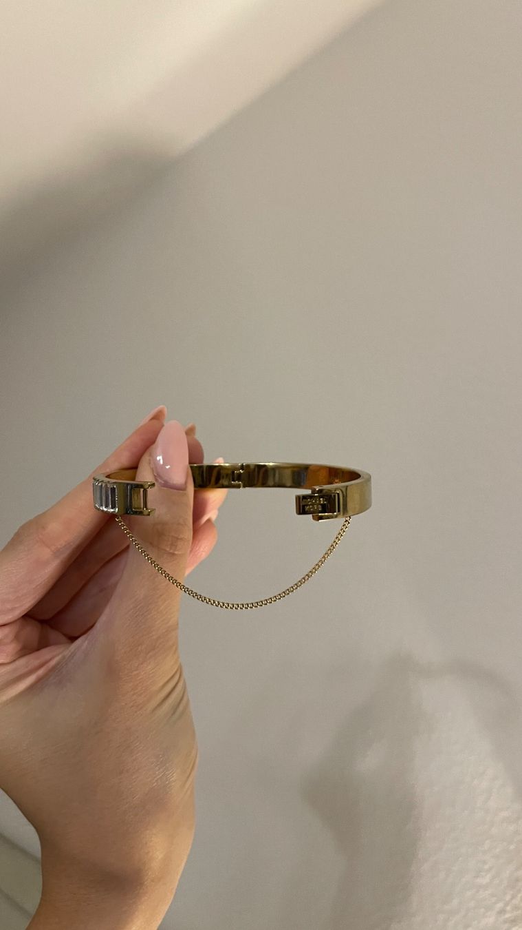 Michael Kors Bracciali & Braccialetti: Michael Kors Armband Cuff mit Kristallen – Nuovo (secondo la descrizione) da Lausen venduto da sim_hgp6 4