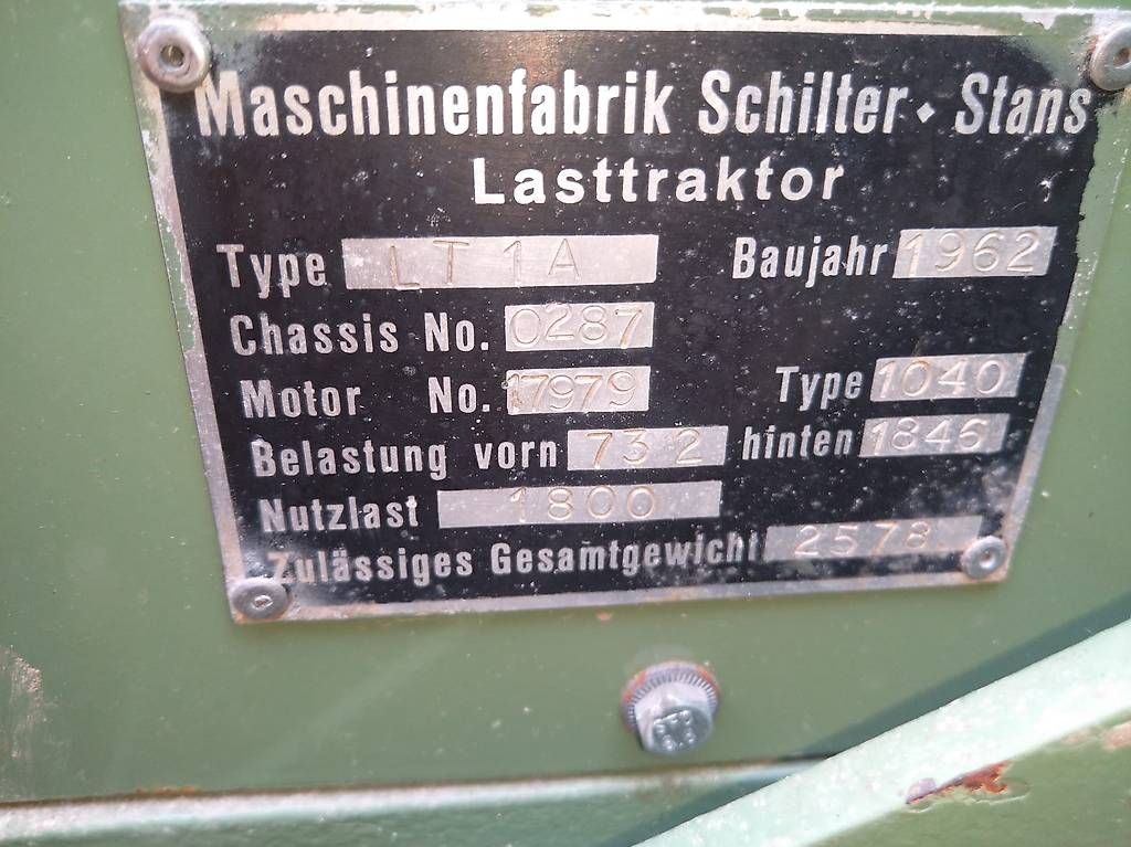 Schilter Traktoren: Schilter Senior – Gebraucht aus Chur von Adrian__6 4