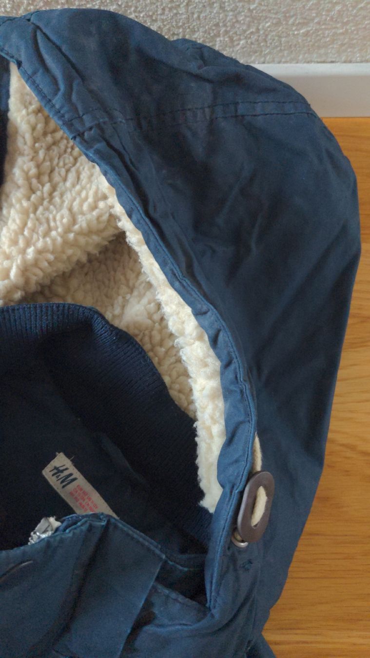 Jacken & Mäntel: Winterjacke Blau H&M Gr.152 – Gebraucht aus Sutz von Rawypp 3