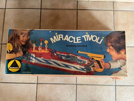 Das Spiel „Miracle Tivoli“ von Technofix, 1970er Jahre Spiel