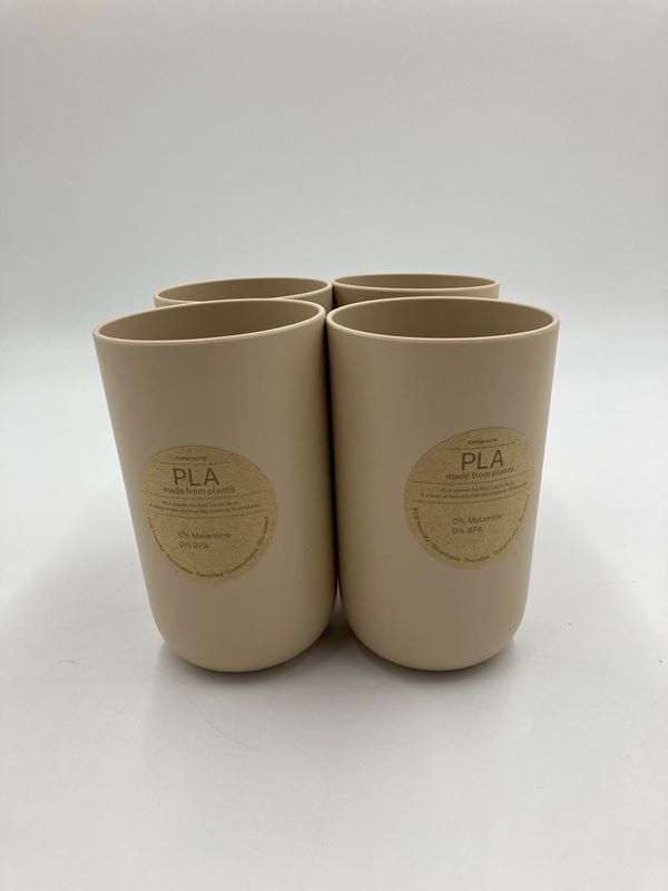 Tazze: CREATE | 4 Becher | 500ml | Hellbraun | PLA – Nuovo (secondo la descrizione) da Wittenbach venduto da Restwert_St-Gallen 1