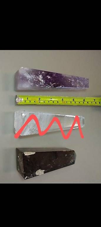 Minerali & Pietre curative: Amethystspitze, Rauchquarzspitze – Usato da Rebstein venduto da Dom-Grab_83 3
