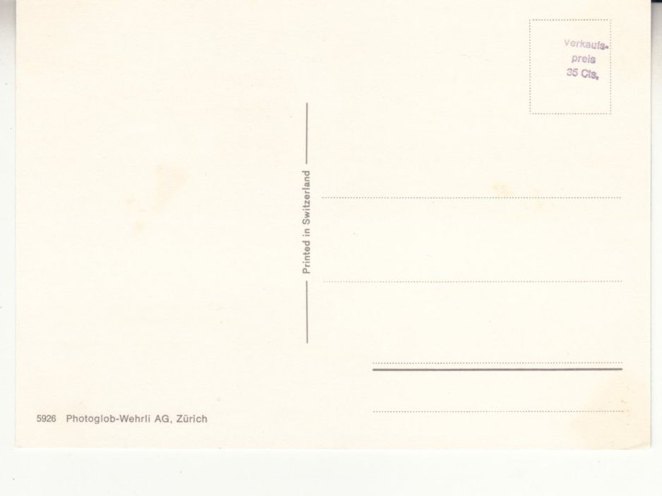 Cartoline postali: Horgen ca. 1970 – Usato da Bürglen TG venduto da StampGraf 1