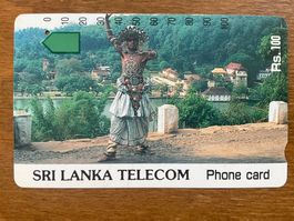 Telefonkarte Sri Lanka, System Tamura