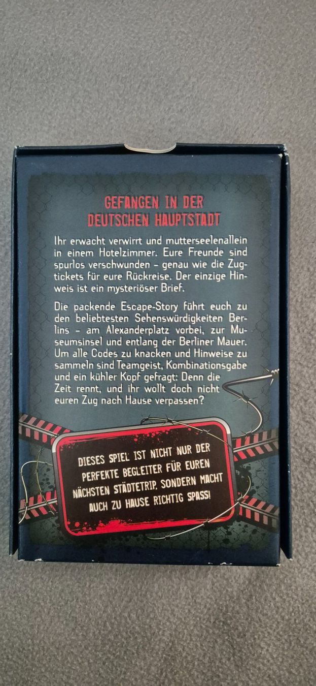 Spiele: Flucht aus Berlin. Escapespiel – Gebraucht aus Emmenbrücke von Turmfalke 1