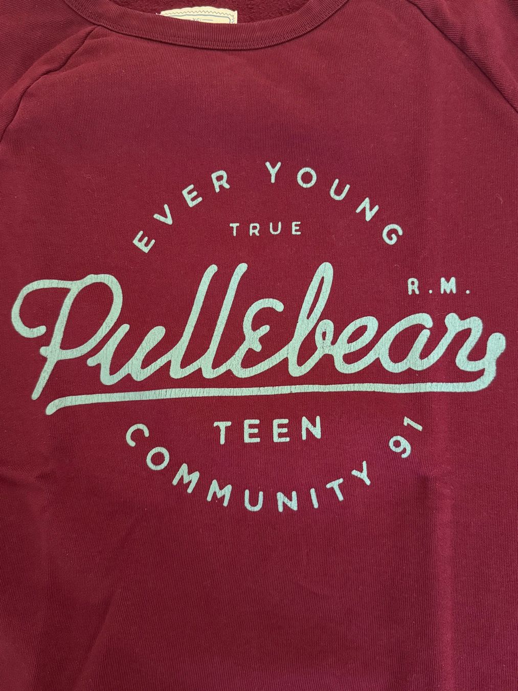 Pull&Bear Maglioni & Felpe: Pull&Bear Pullover Bordeaux – Usato da Thun venduto da mar_lx2p 1
