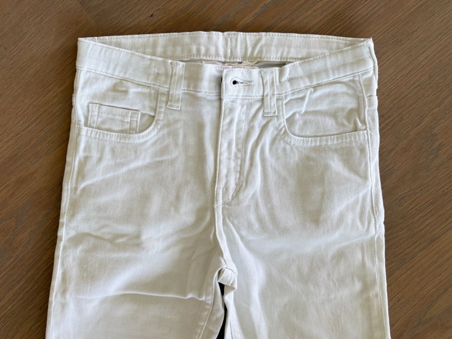 H&M Pantaloni: 3/4-Jeans / Capri-Jeans, weiss, Gr. 134 – Usato da Rüschlikon venduto da user999 1