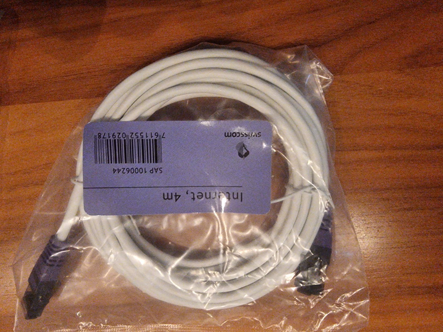 Cavi: Internetkabel 2x400 cm 1x 600 cm & Adapter – Nuovo (secondo la descrizione) da Zumikon venduto da chv_w96q 3
